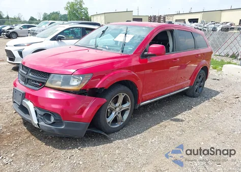 2018 Dodge Journey Crossroad Awd z USA, uszkodzony, nr VIN 3C4PDDGG7JT371075